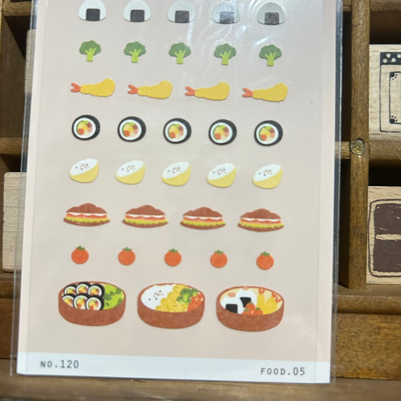 Suatelier mini series Bento Sticker Sheet