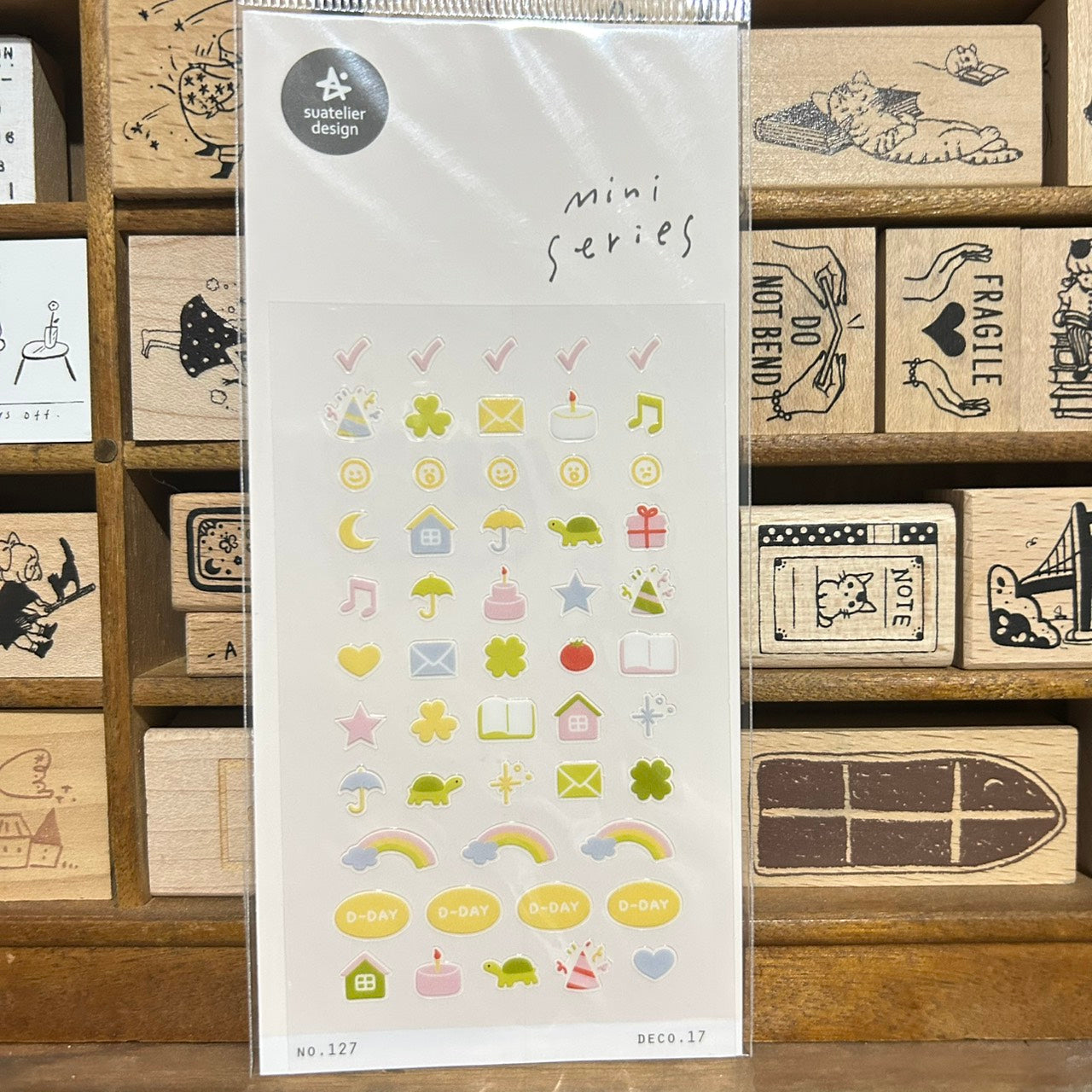 Suatelier mini series Deco Sticker Sheet