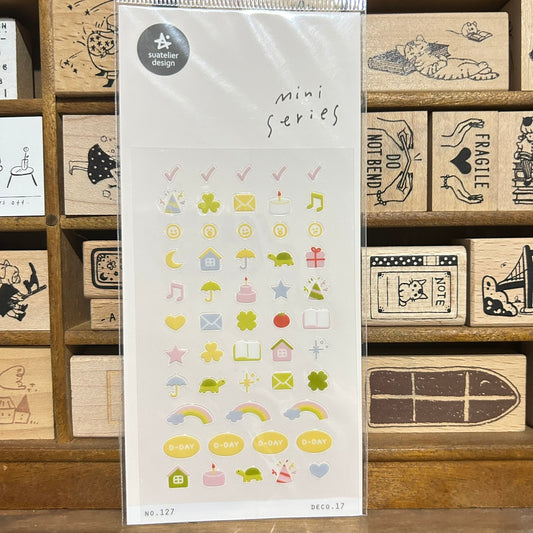 Suatelier mini series Deco Sticker Sheet