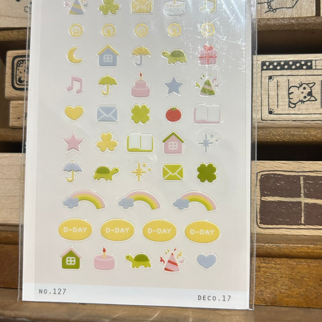 Suatelier mini series Deco Sticker Sheet