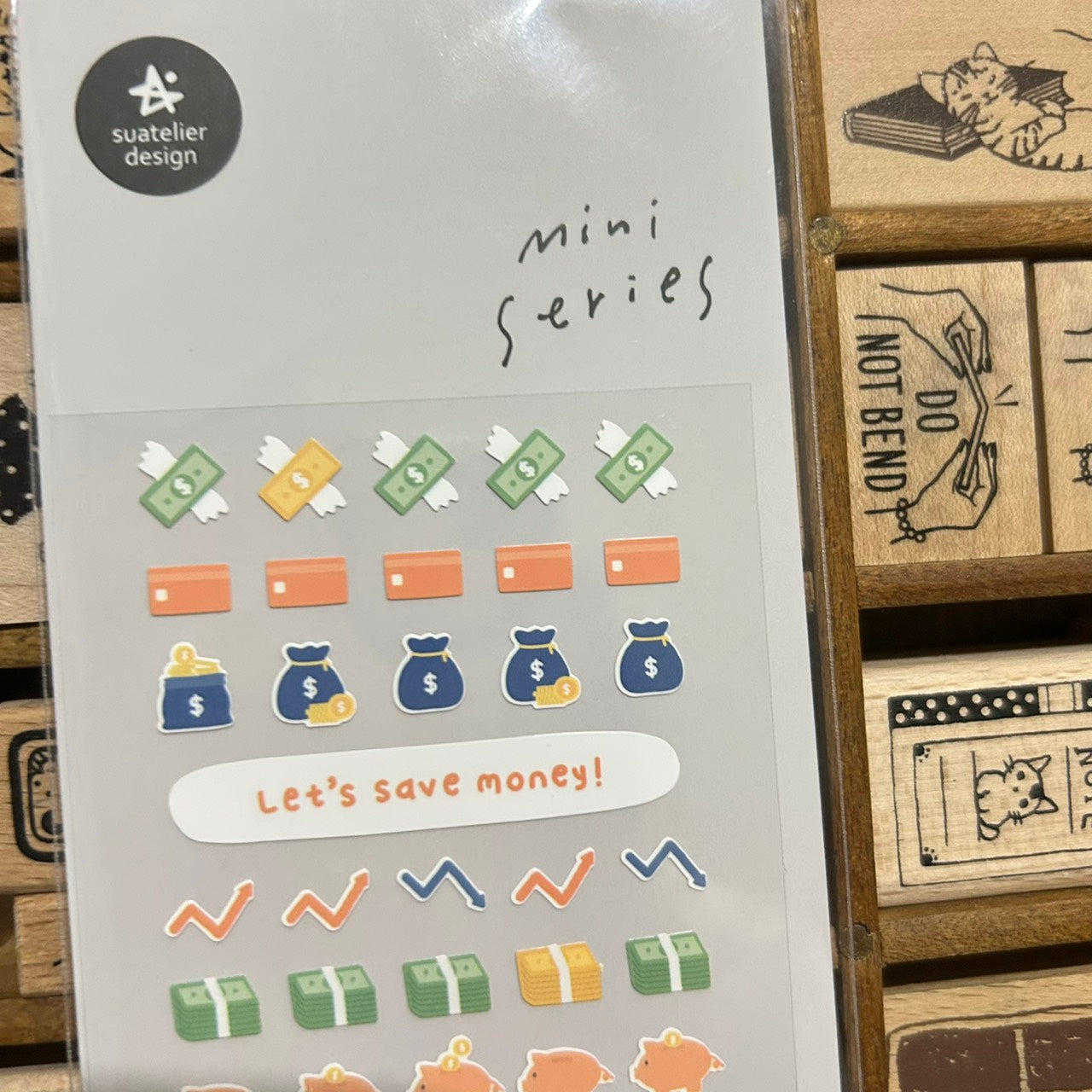 Suatelier mini series Banking Sticker Sheet