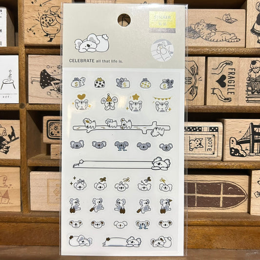 BERG mini Koala Sticker Sheet