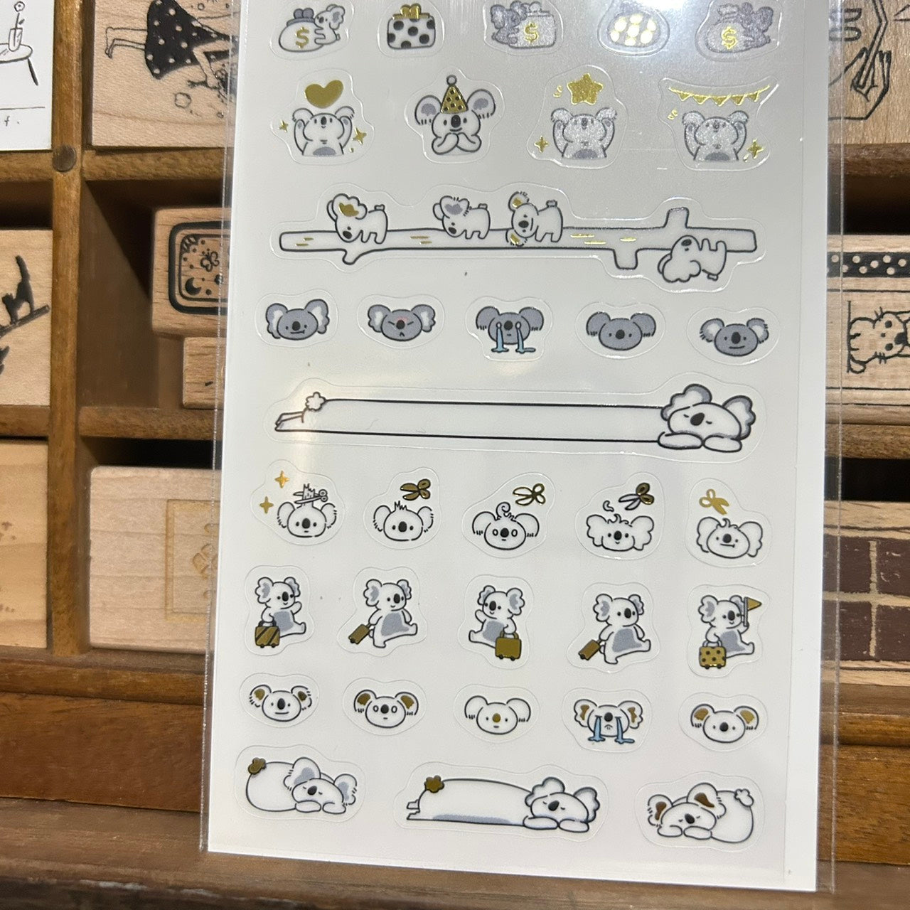 BERG mini Koala Sticker Sheet
