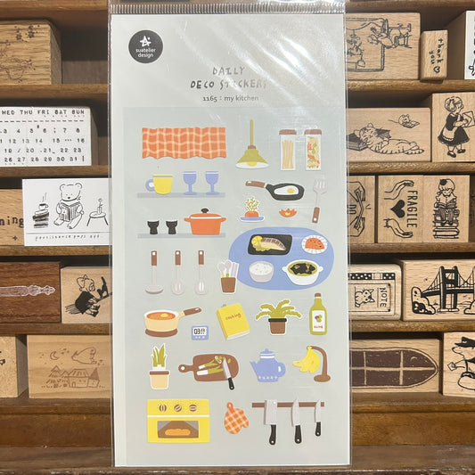 Suatelier My Kitchen Sticker Sheet