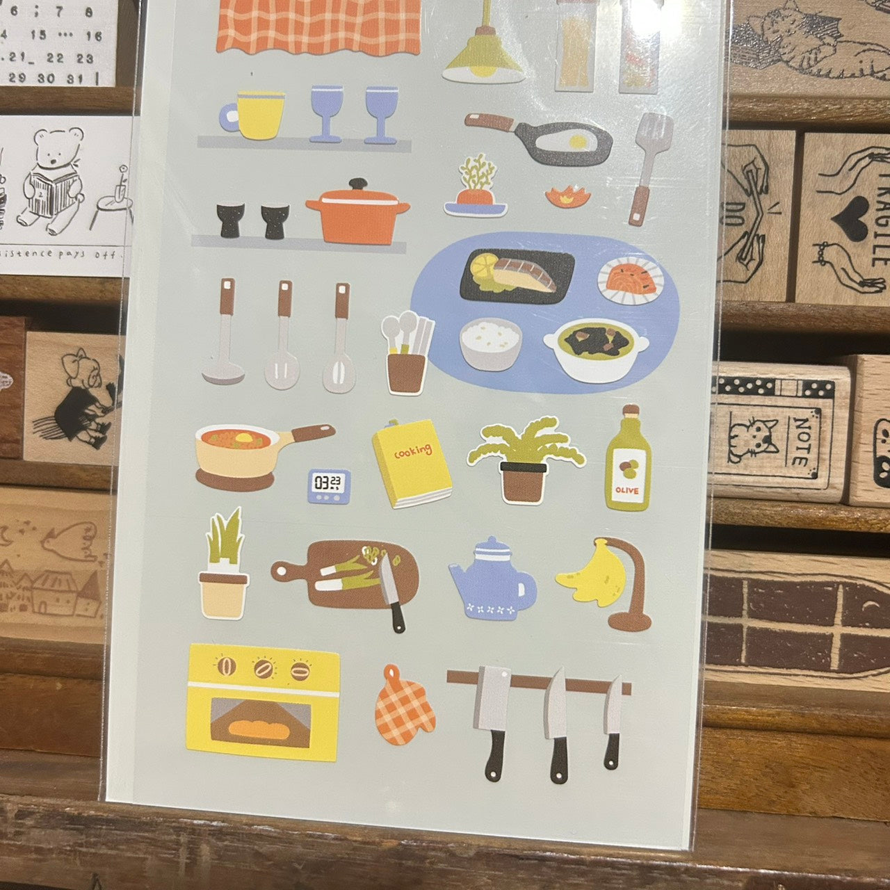 Suatelier My Kitchen Sticker Sheet