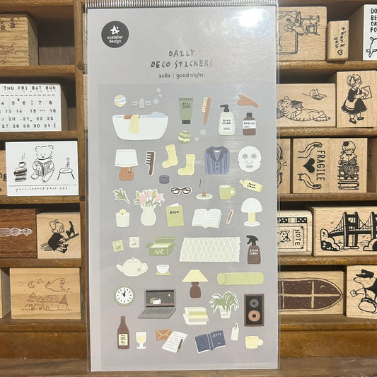 Suatelier Good Night Sticker Sheet