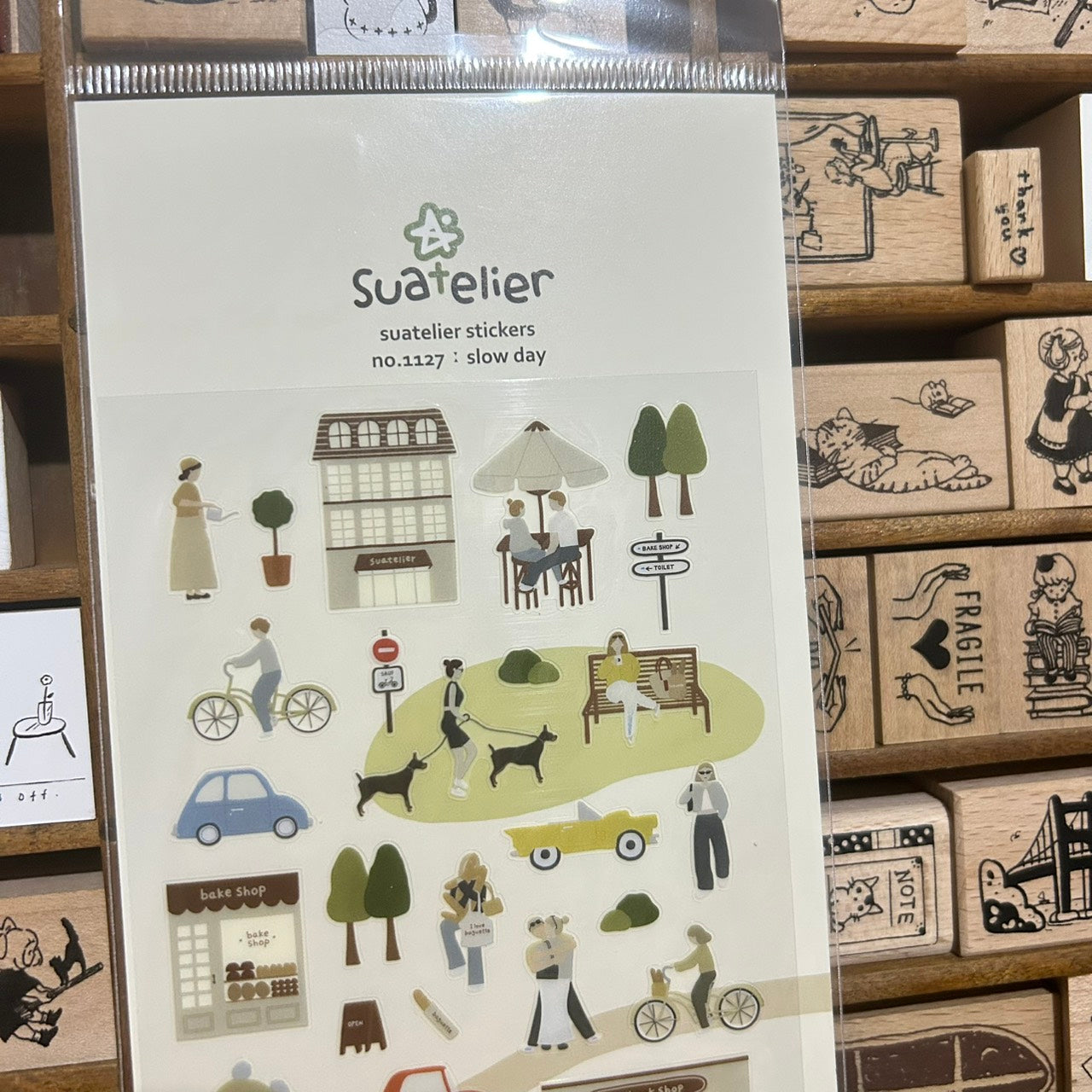 Suatelier Slow Day Sticker Sheet