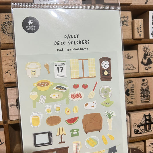 Suatelier Grandma Home Sticker Sheet