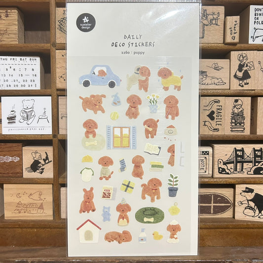 Suatelier Puppy Sticker Sheet