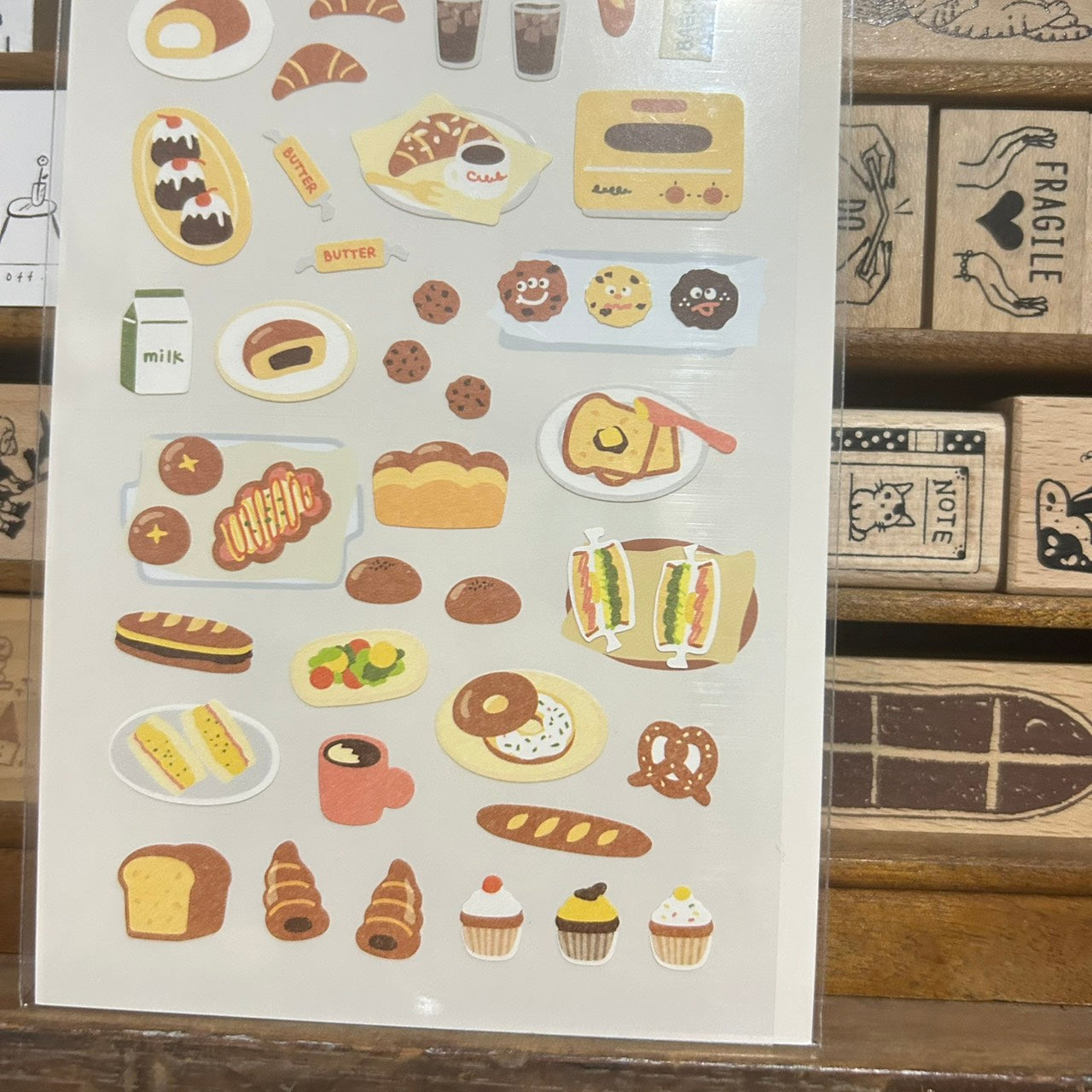 Suatelier Food Trip #7 Sticker Sheet