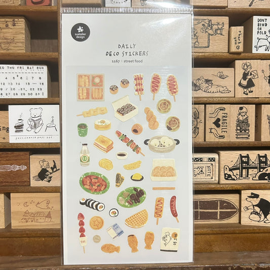 Suatelier Street Food Sticker Sheet