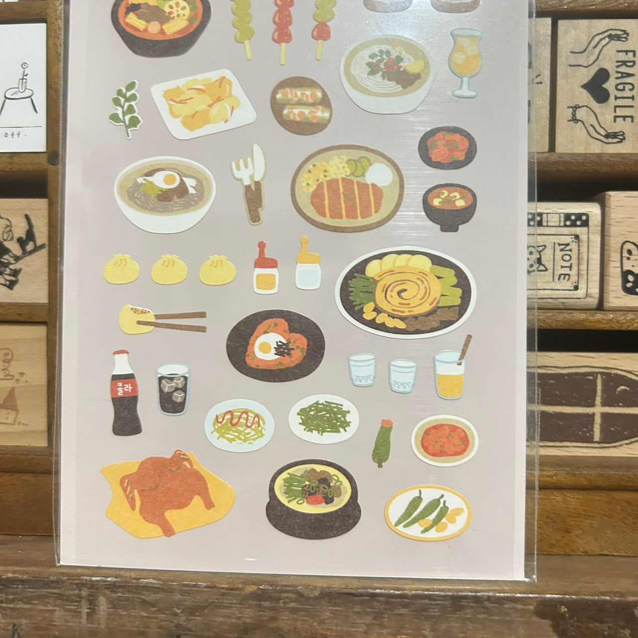 Suatelier Food Trip #8 Sticker Sheet