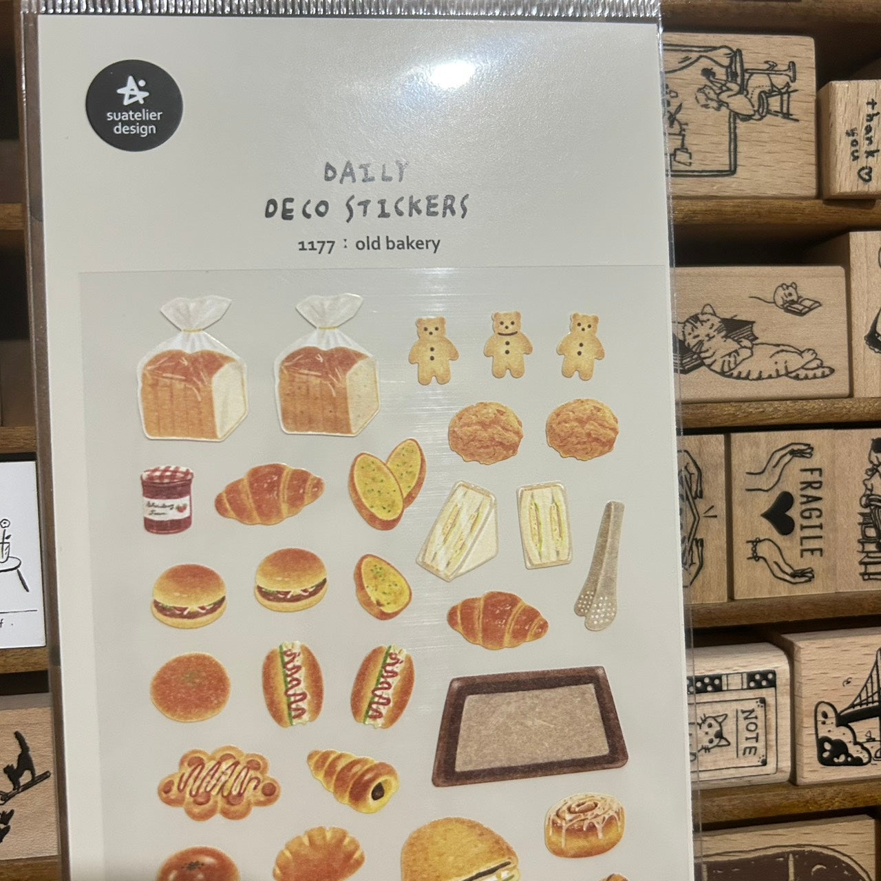 Suatelier Old Bakery Sticker Sheet