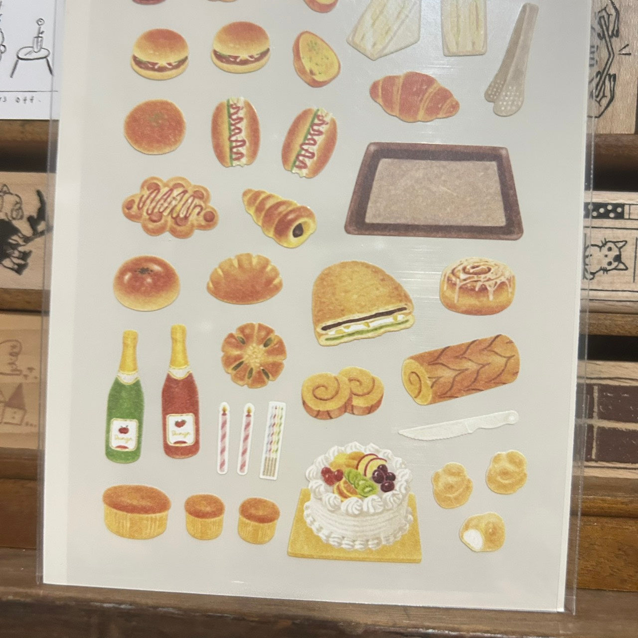 Suatelier Old Bakery Sticker Sheet