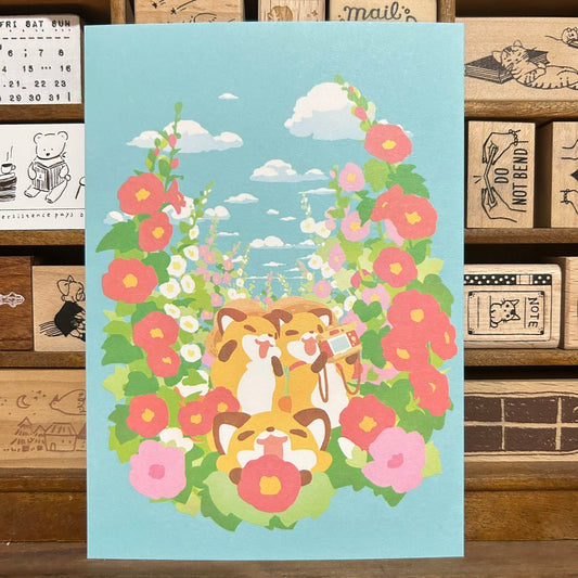 Kitsunebiyori Flower #8 Postcard