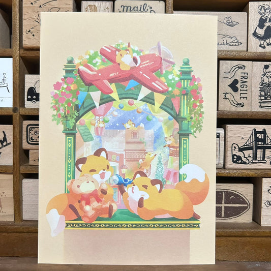 Kitsunebiyori Parade Postcard