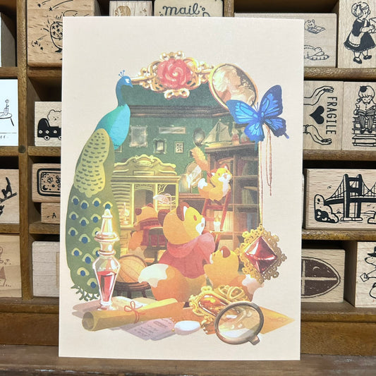 Kitsunebiyori Collection Room Postcard