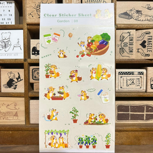 Kitsunebiyori Garden Sticker Sheet