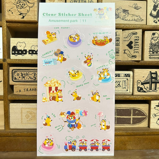 Kitsunebiyori Amusement Park Sticker Sheet