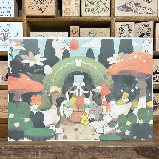 Bubukai Mother Goose Postcard