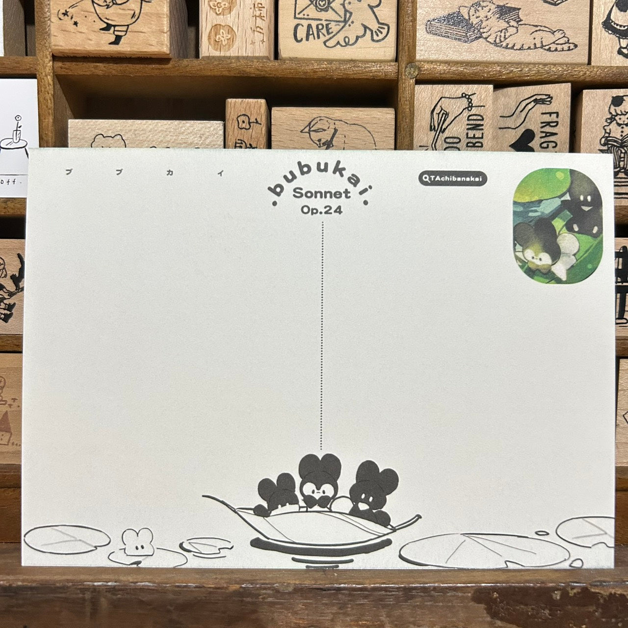 Bubukai River Lily Pad Postcard