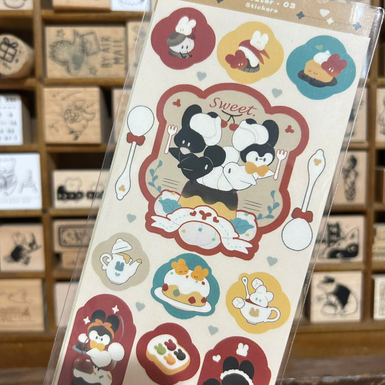 Bubukai Sweet Sticker Sheet