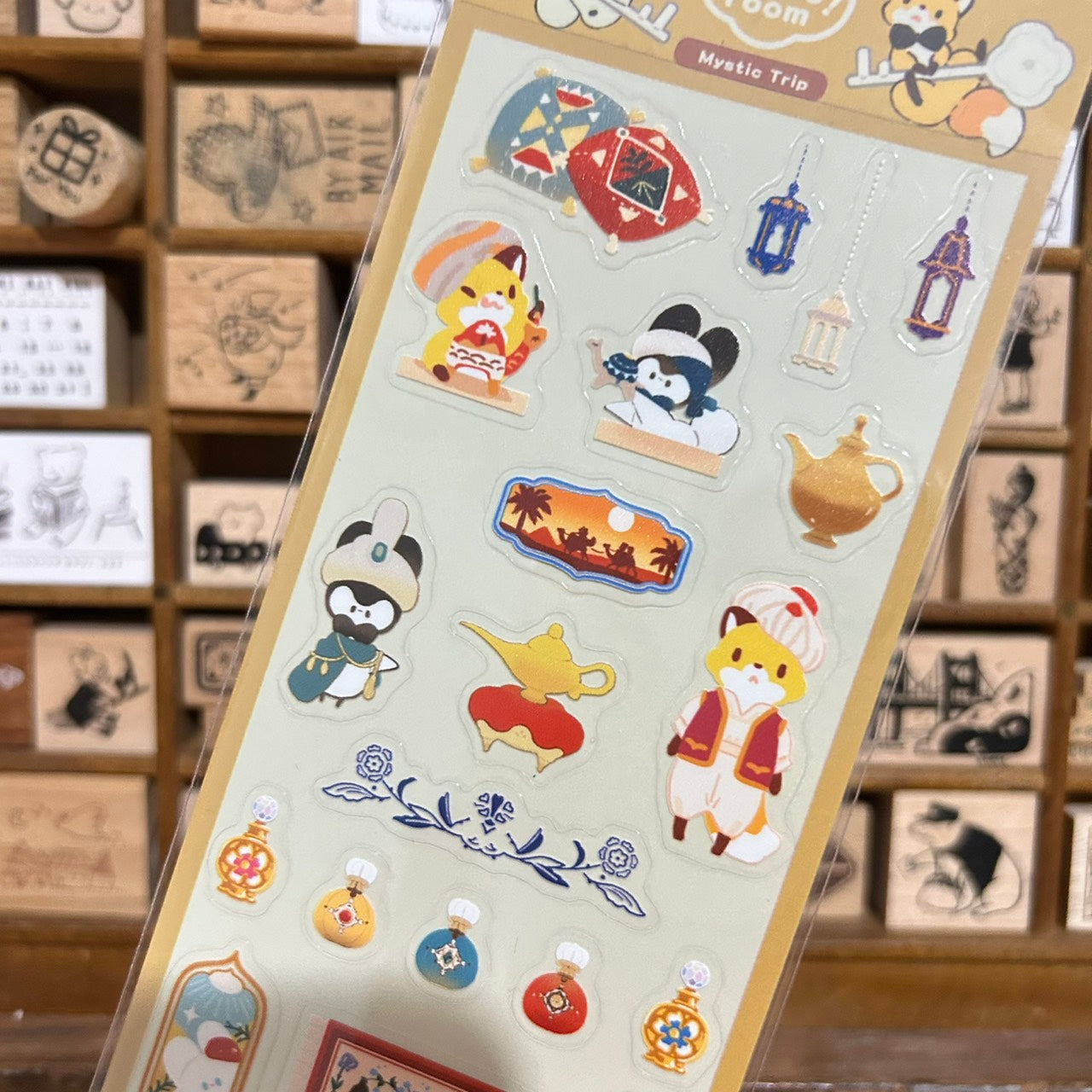 Bubukai Mystic Trip Transparent Sticker Sheet
