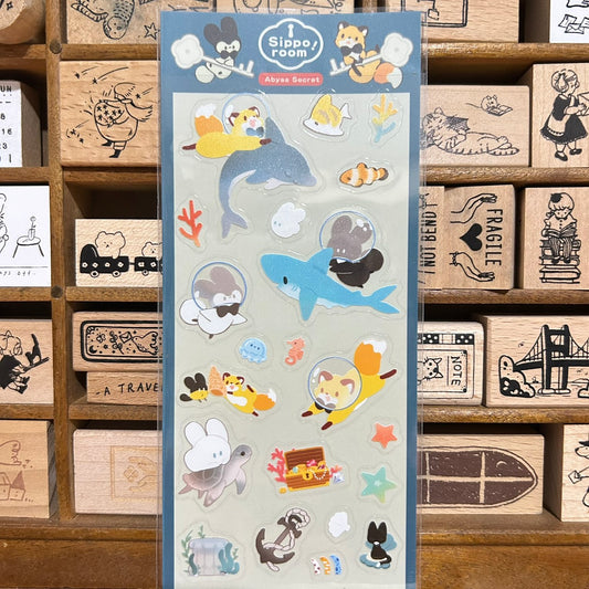 Bubukai Abyss Secret Transparent Sticker Sheet