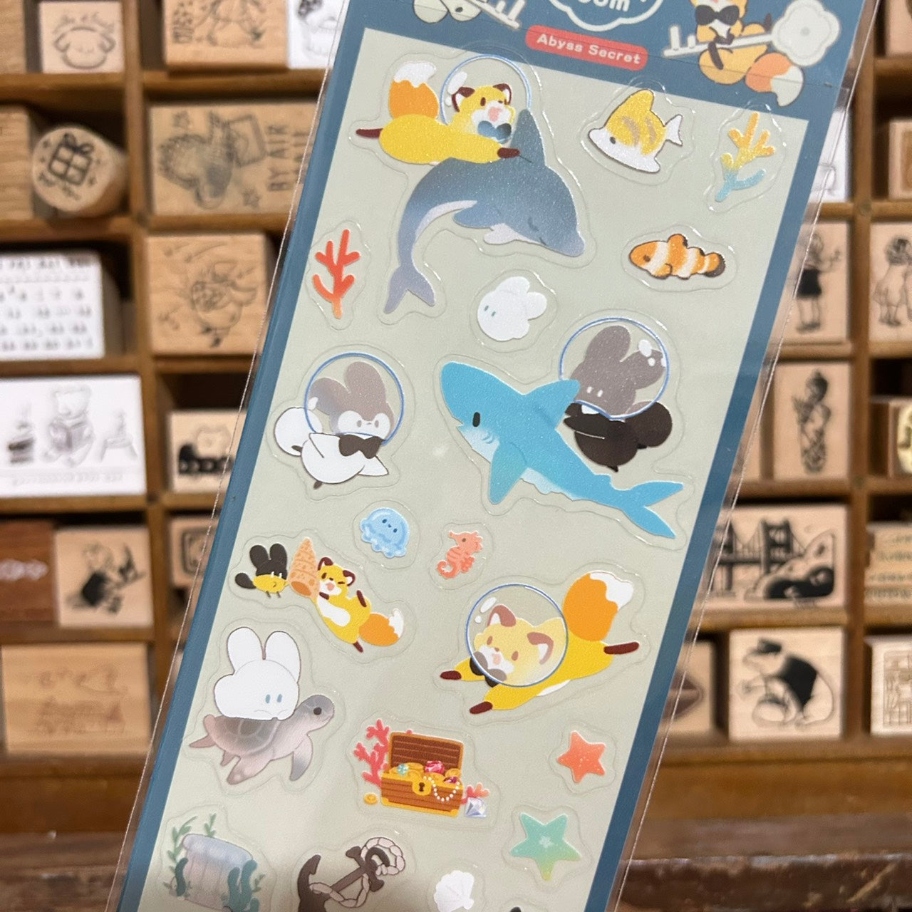 Bubukai Abyss Secret Transparent Sticker Sheet