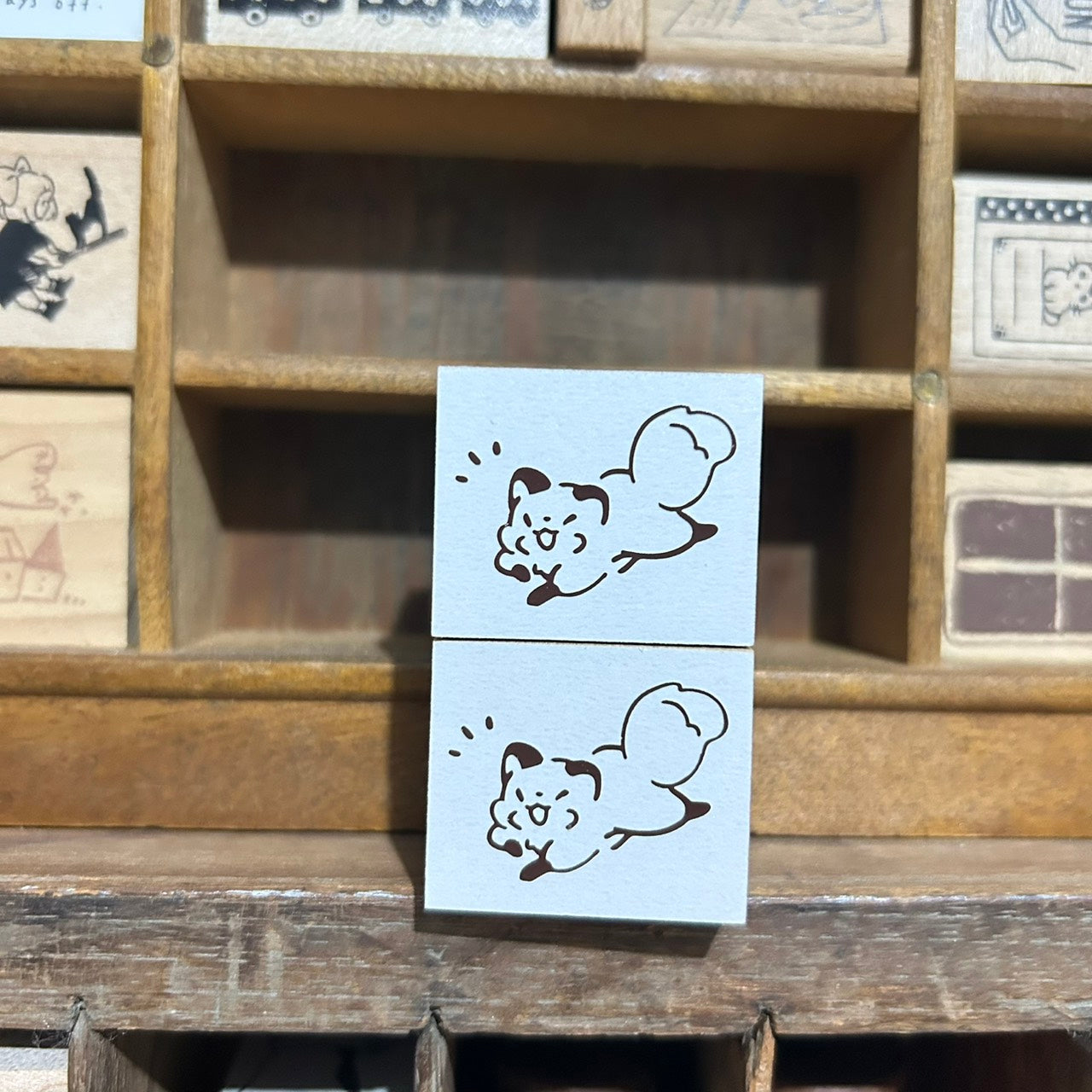 Kitsunebiyori Laughing Stamp