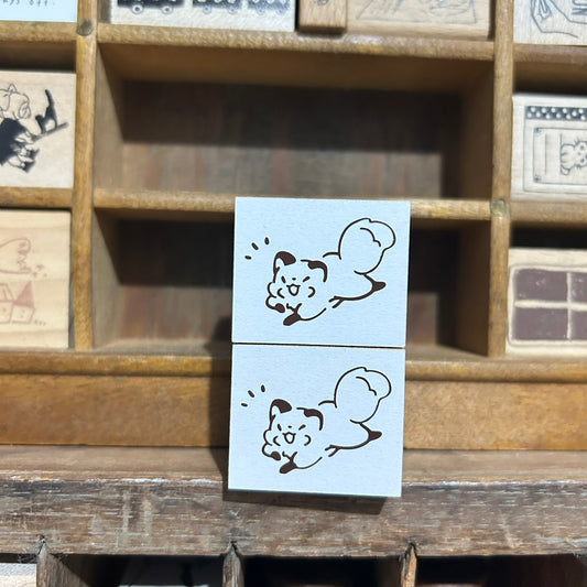 Kitsunebiyori Laughing Stamp