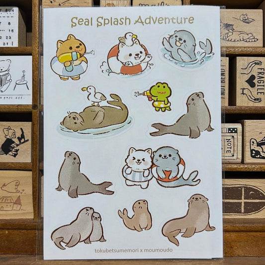 Tokubetsumemori x mou mou do Seal Splash Adventure