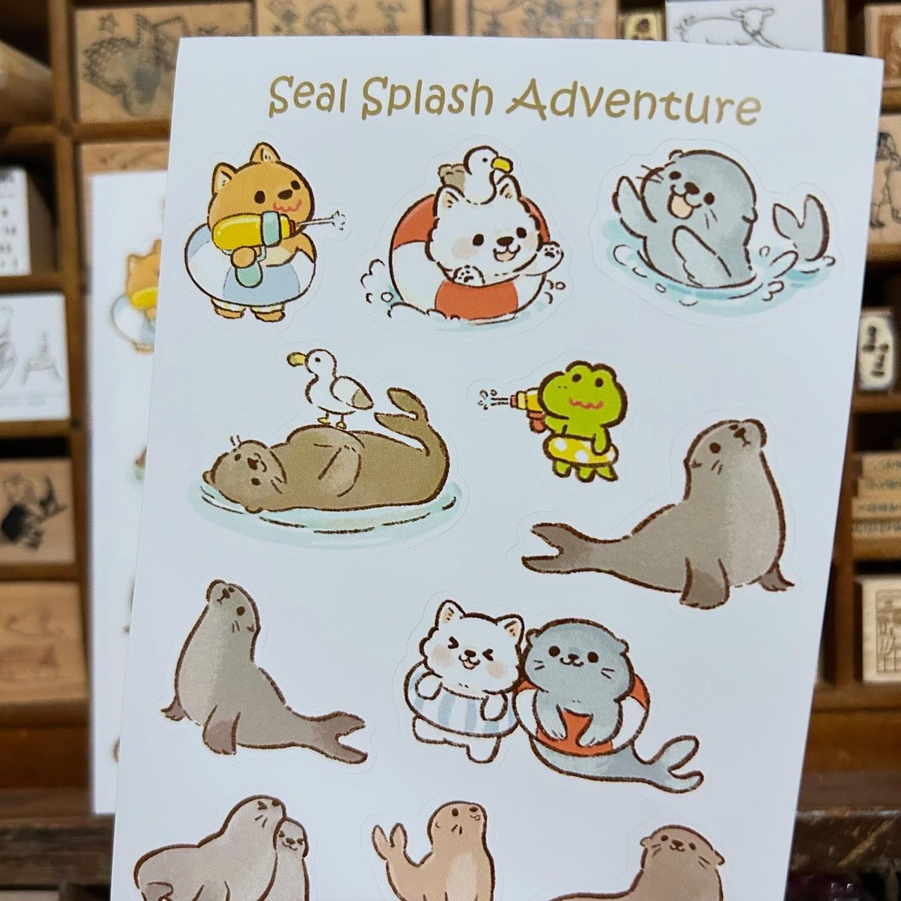 Tokubetsumemori x mou mou do Seal Splash Adventure