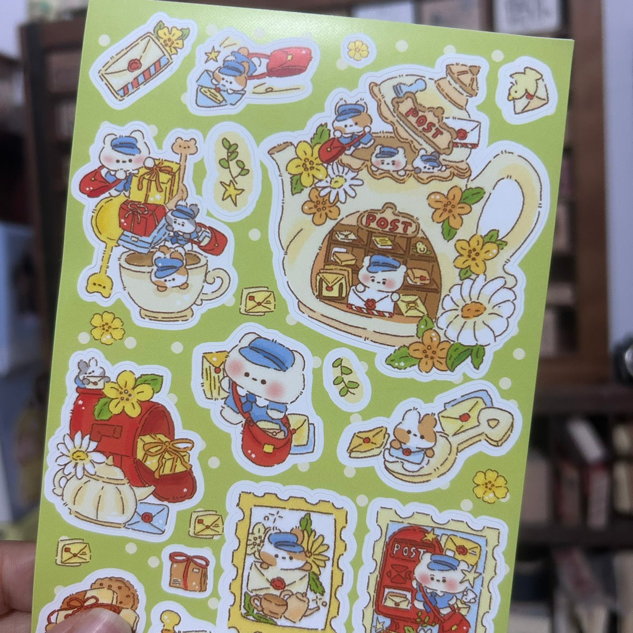 Chu Chu Family Mail Sticker Sheet