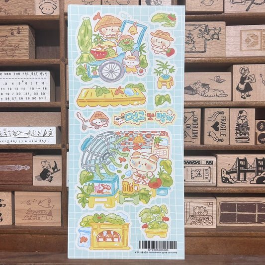 Chu Chu Family Supermarket Sticker Sheet
