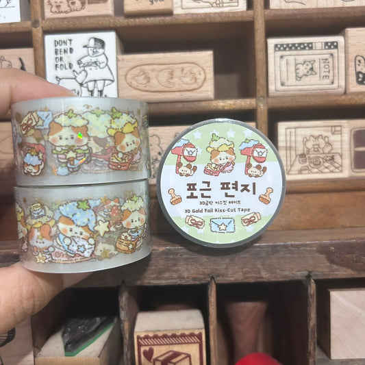 Chu Chu Family Mail Kiss-Cut Tape Roll