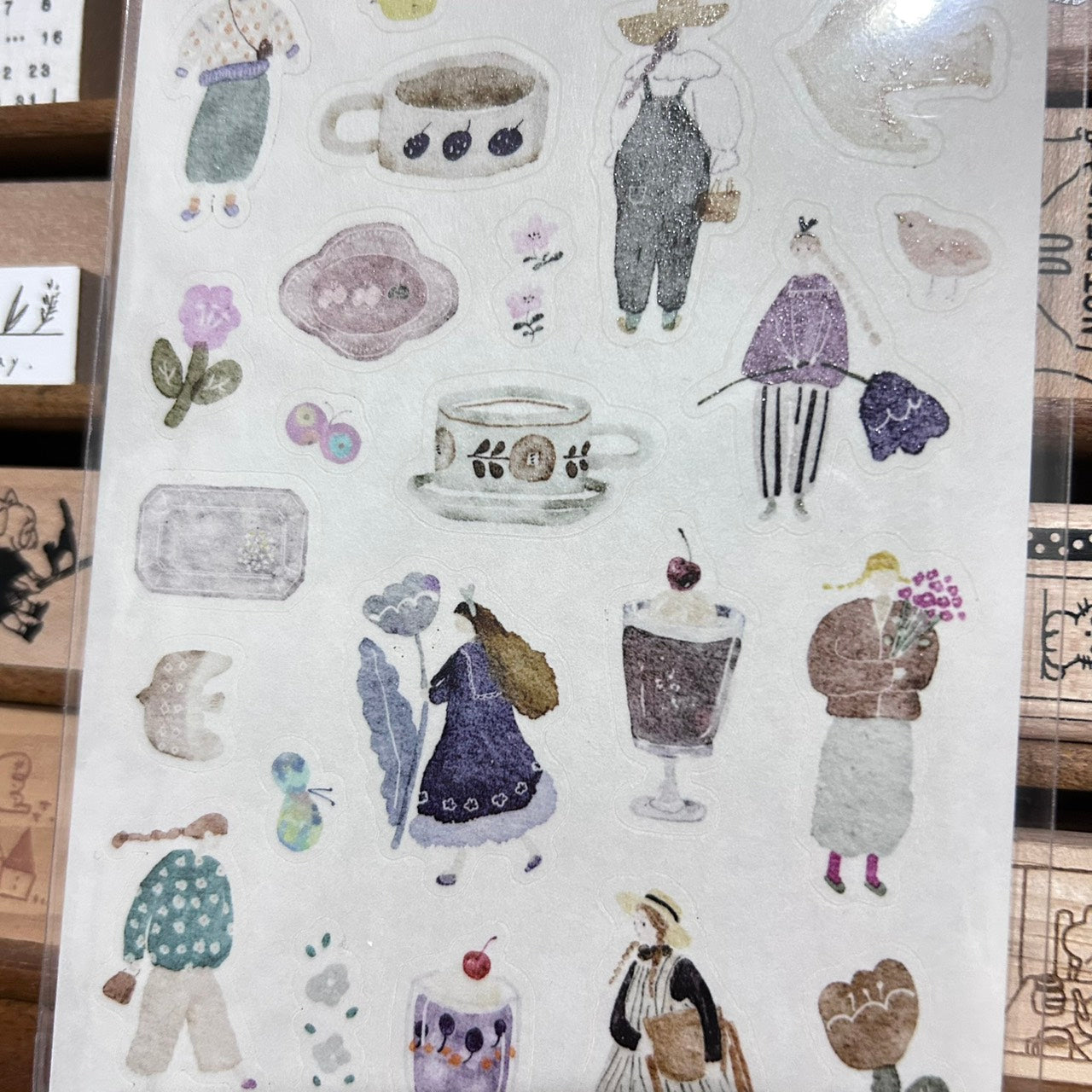 Pion Artsy Washi Sticker Sheet