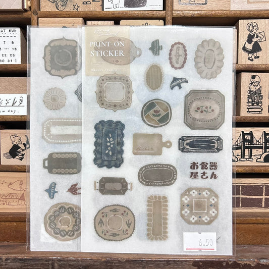 Breezy Studio Plate Shop Transfer Sticker Pack