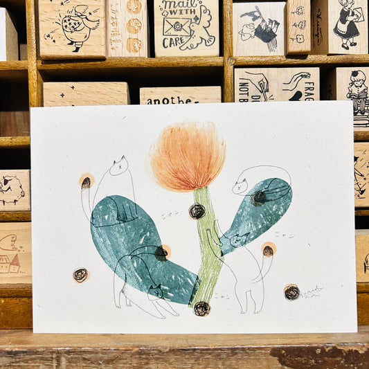 avocadomori Cats Day Postcard