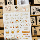 Bread Tree Mayo Dog Sticker Sheet Transparent