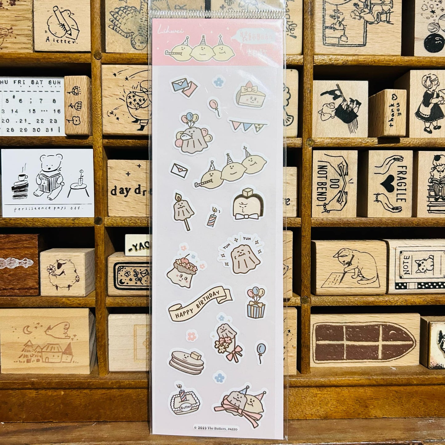 The Butters Partying Small Sticker Sheet