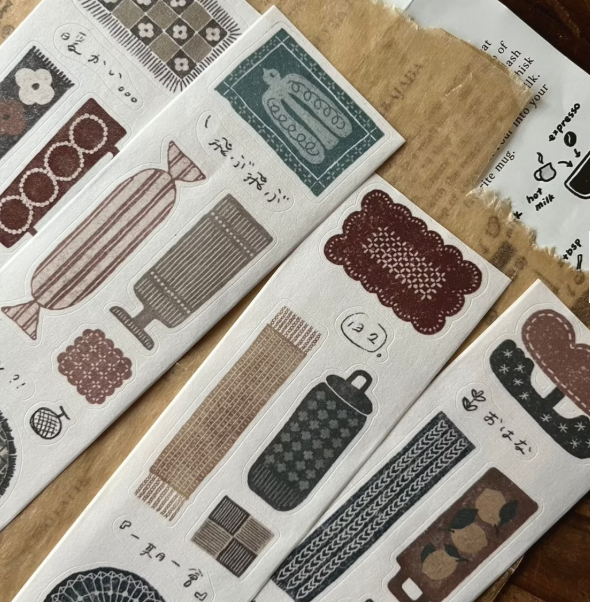 Breezy Studio Fabric Kiss Cut Washi Tape Roll