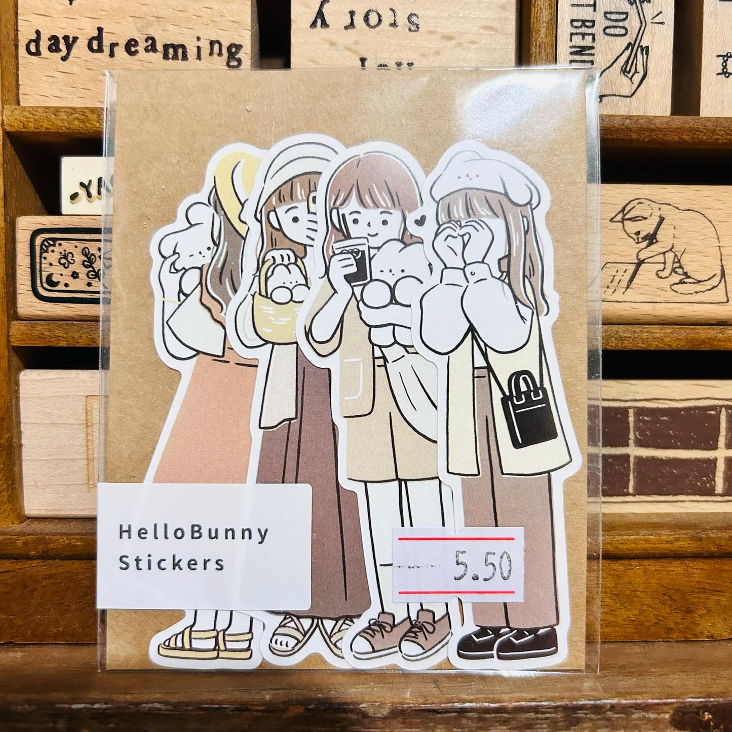 YuYing Girls Outing Sticker Flake Pack