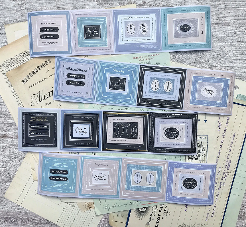 [Samples Only] Asteroid B-610 Snippets Chapter 3 Die Cut Tape