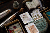 OURS Studio Desk of Botanist Stamp Sticker Set Pack