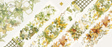 Tachibana Kai Forest Fairy Release Washi Tape Roll and Samples