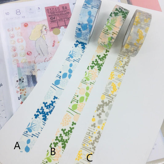 50cm Classiky Original Design Washi Tape Sample A B C