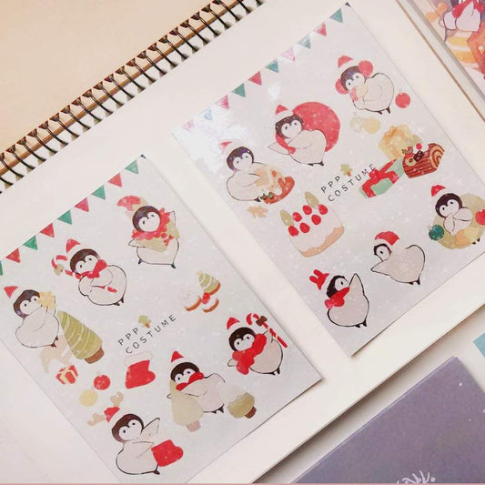 Bubukai Christmas Sticker Sheet