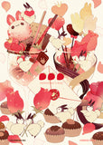 Tachibana Kai Valentines Day Paper Postcard