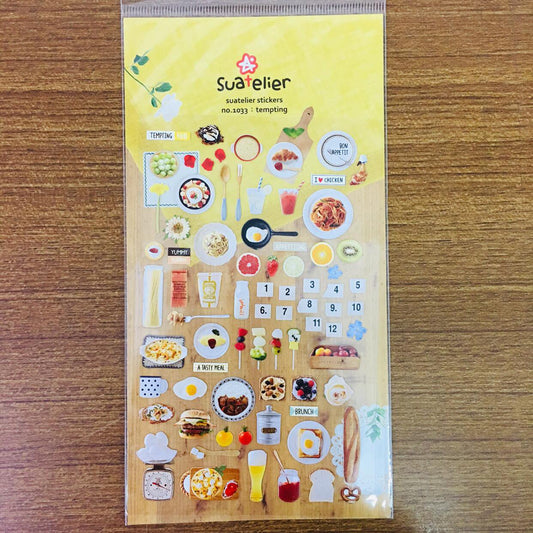 Suatelier Design tempting sticker sheet